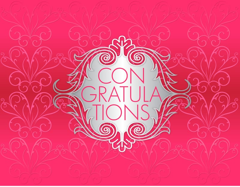 Pink Damask Crest